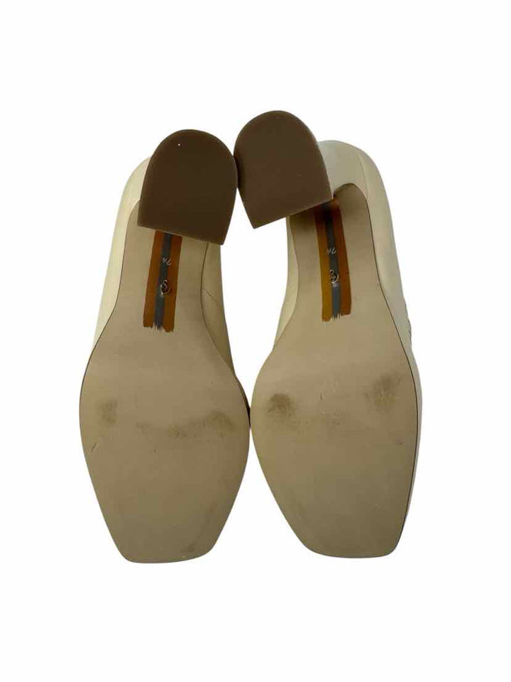 Shoe Size 7.5 Sam Edeleman Tan Leather Loafers