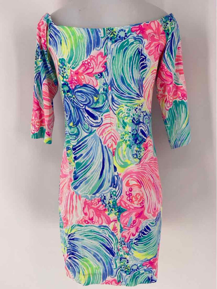 Size M Lilly Pulitzer Multi-Color Dress