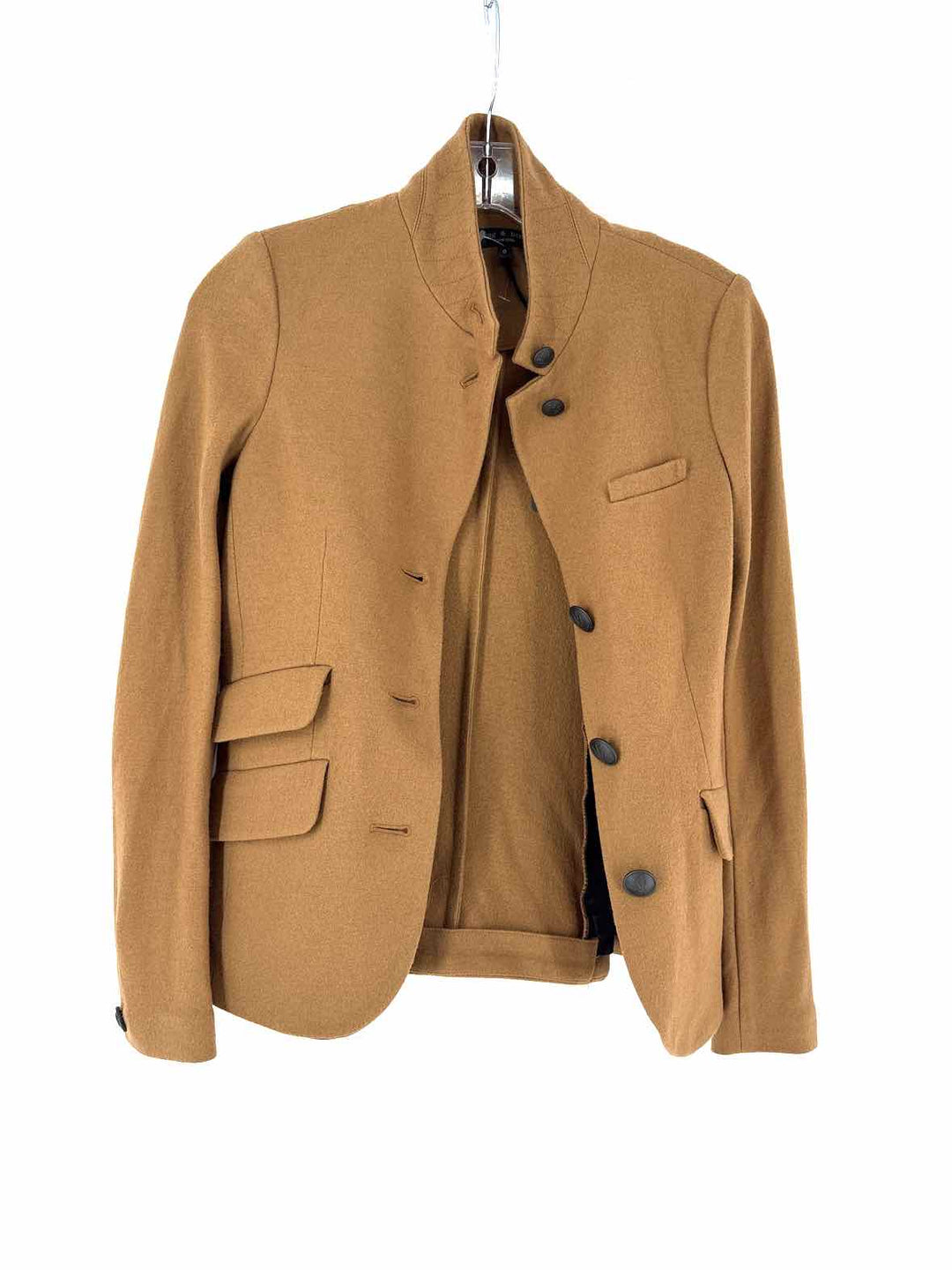 Size 0 RAG & BONE Brown Wool Blazer