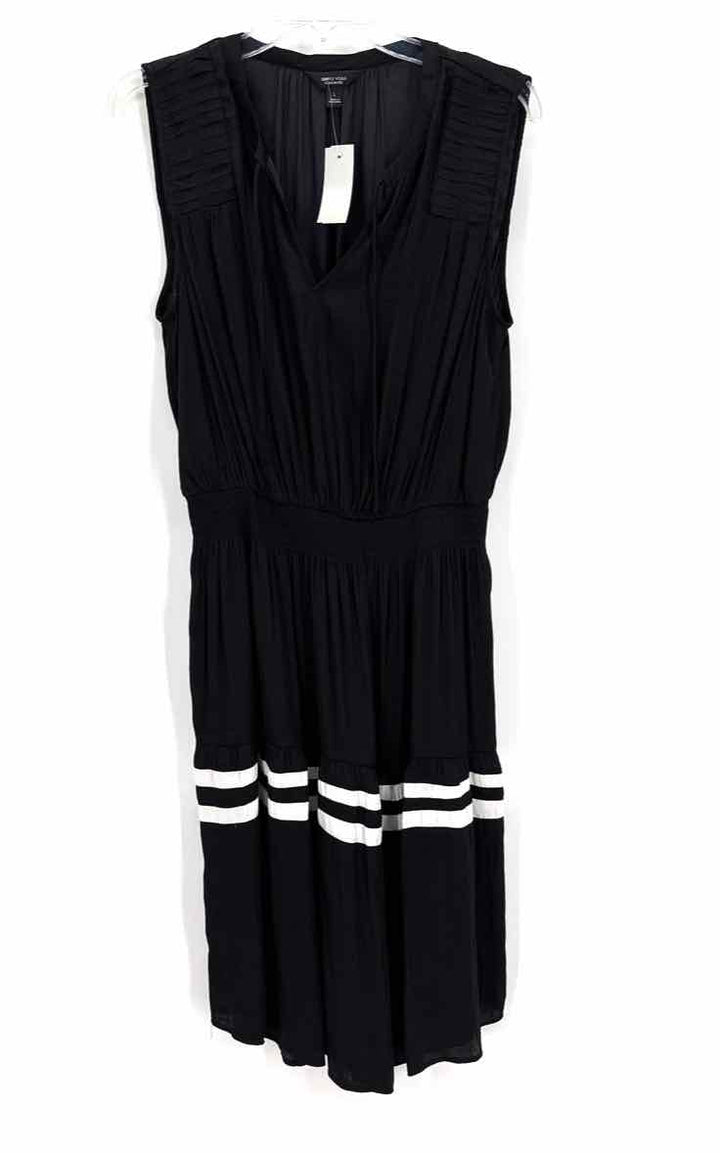 Size L SIMPLY VERA WANG Black/White Dress