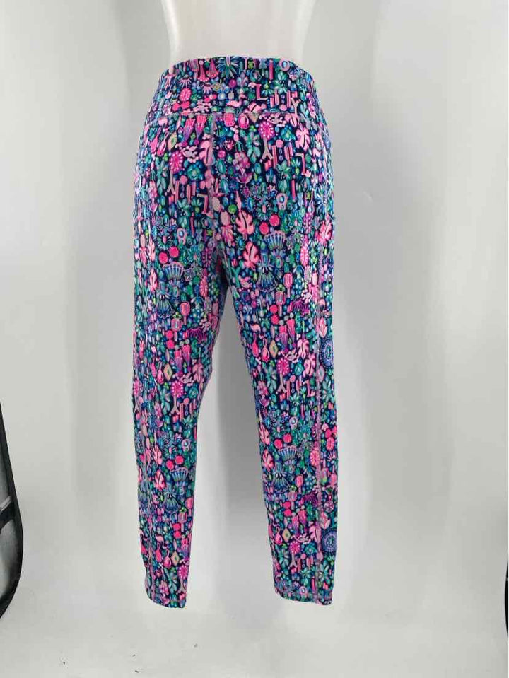 Size XL Lilly Pulitzer Black Print Leggings