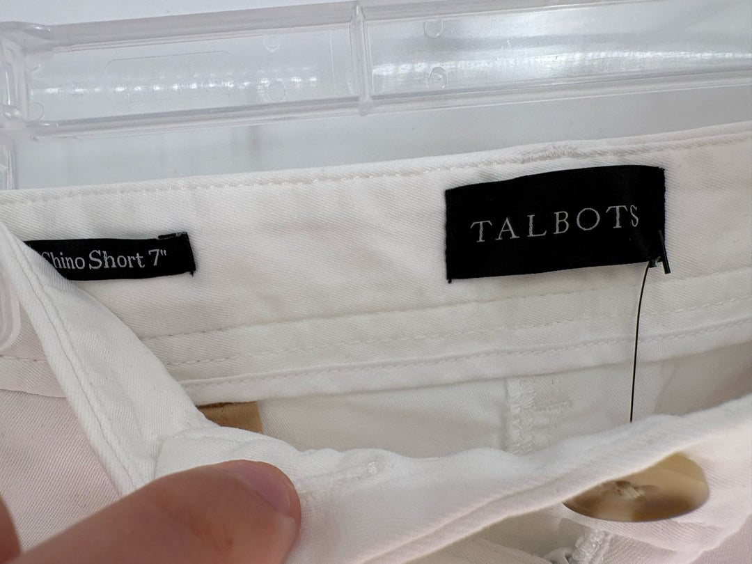 Size 20 Talbots White Shorts