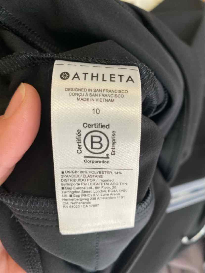 Size 10 Athleta Black Pants