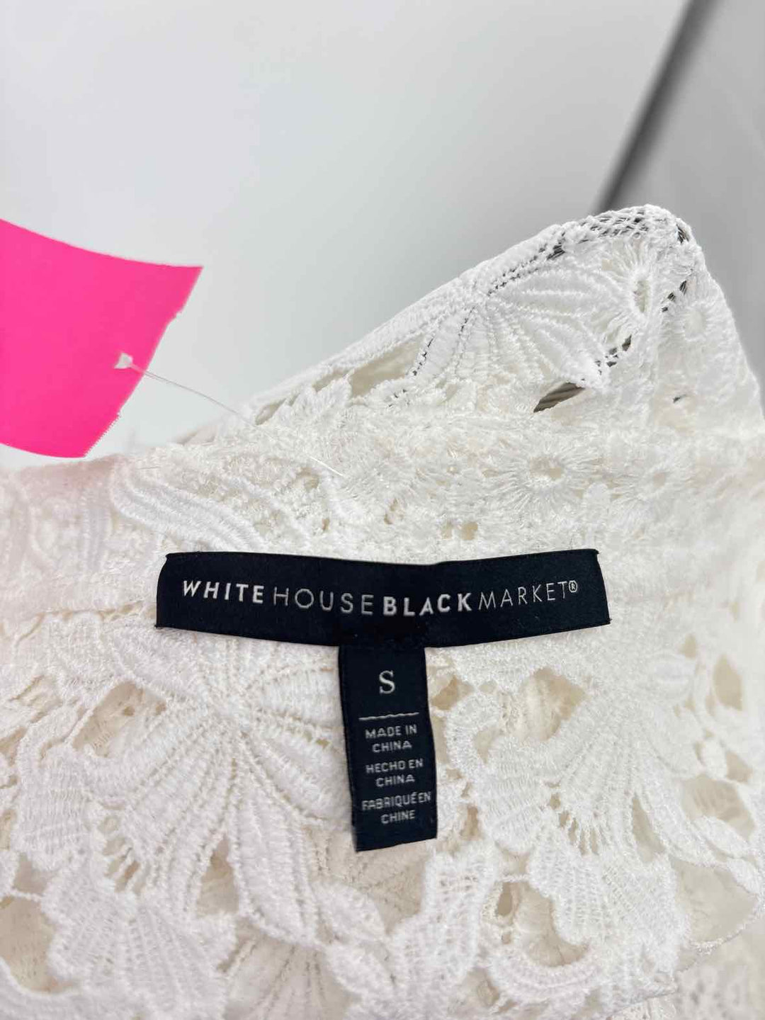 Size S White House Black Market White Shirt