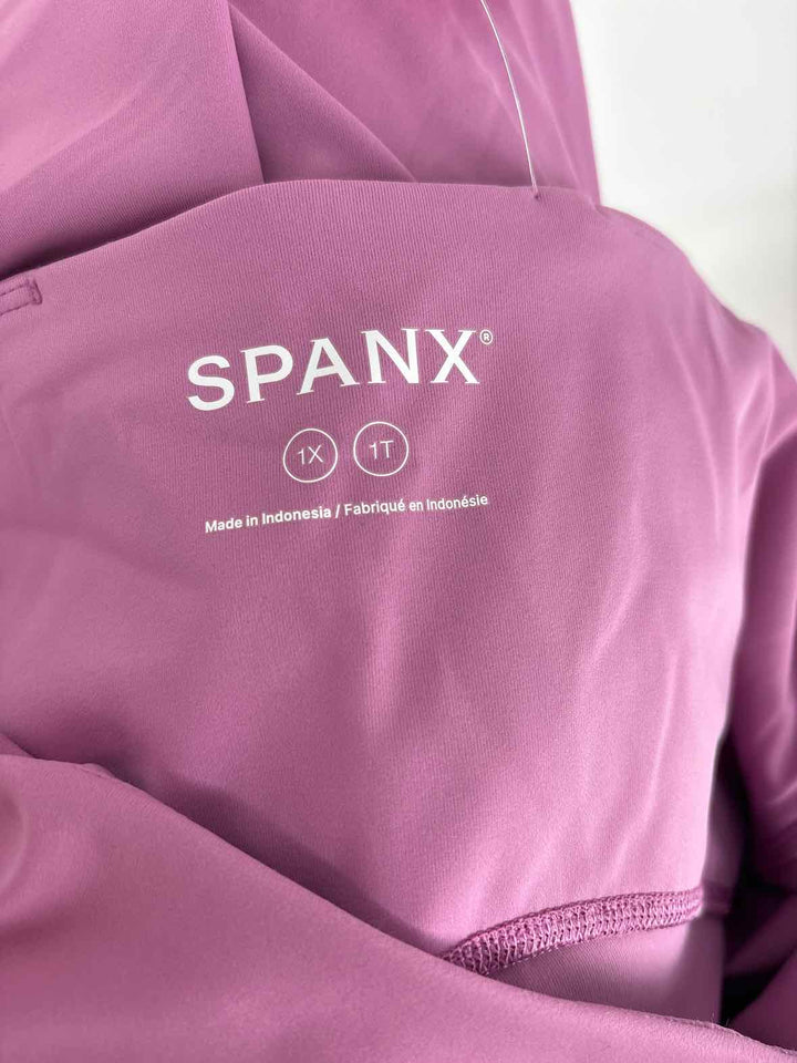 Size 1X SPANX Purple Pants