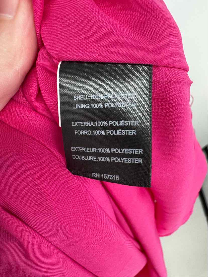 Size 6 TAHARI Blue Print Dress