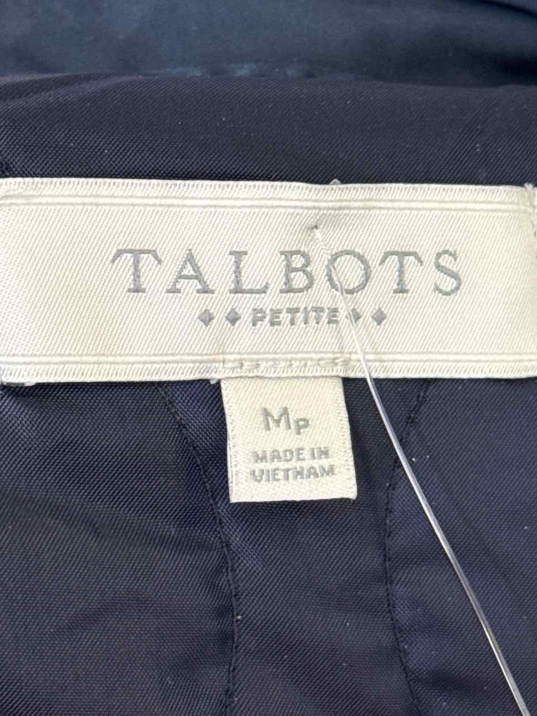 Size M Talbots Navy Vest