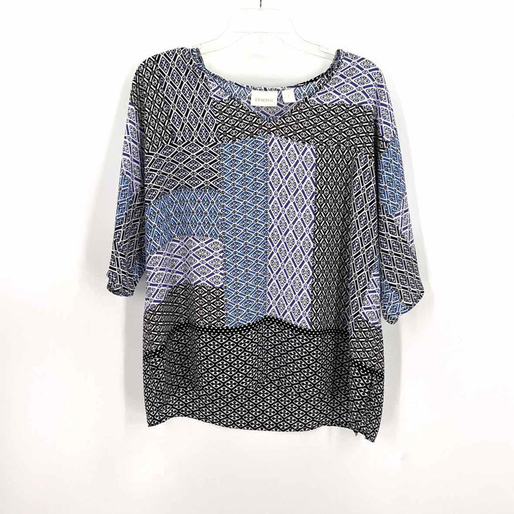 Size M Chico's Blue Shirt