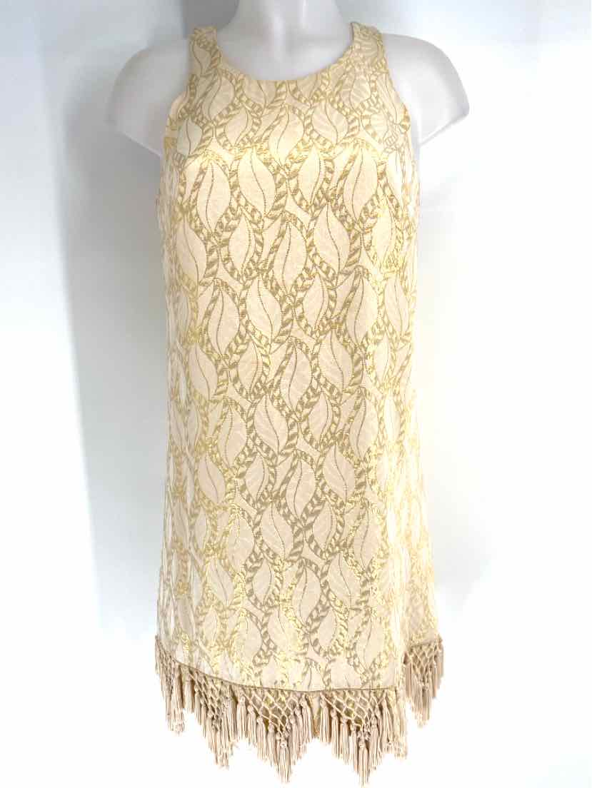 Size XS Lilly Pulitzer Gold Dress
