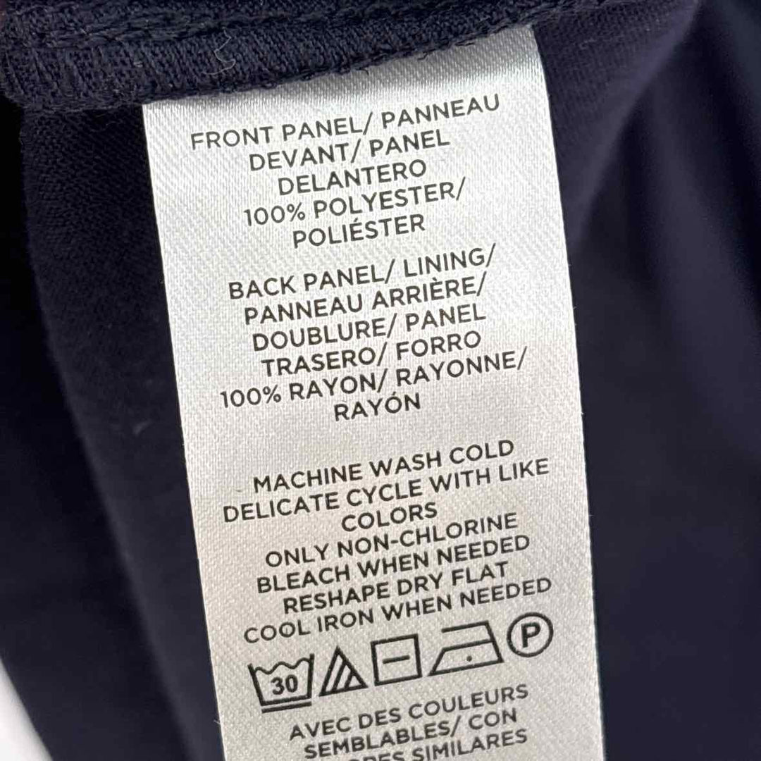 Size L Ann Taylor Navy Shirt