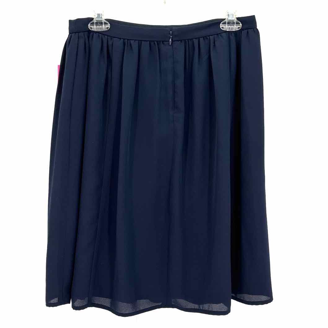 Size 8 J Crew Navy Skirt
