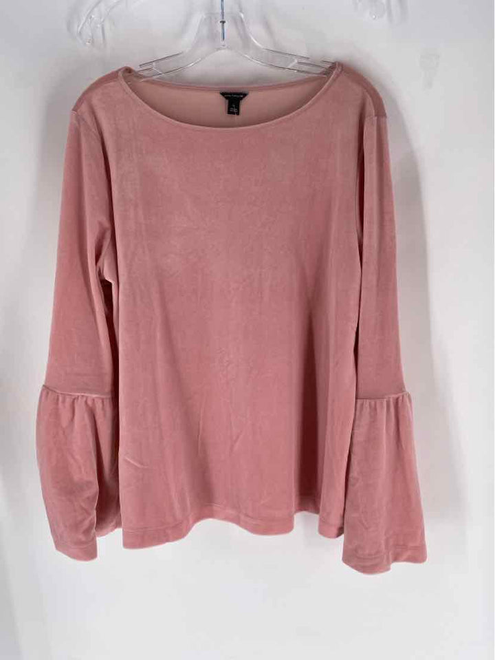 Size XL Ann Taylor Pink Velour Sweater