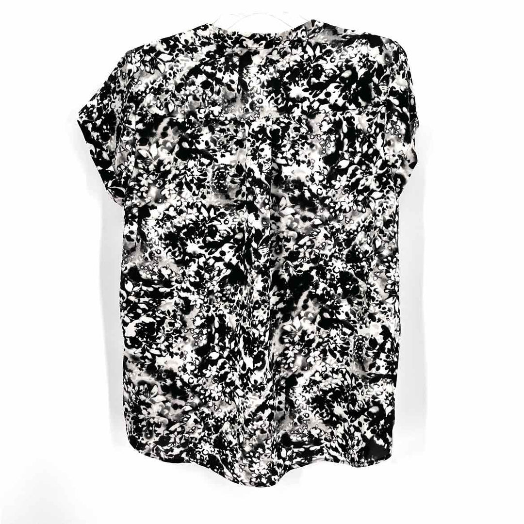Size XL SIMPLY VERA WANG Black Print Shirt