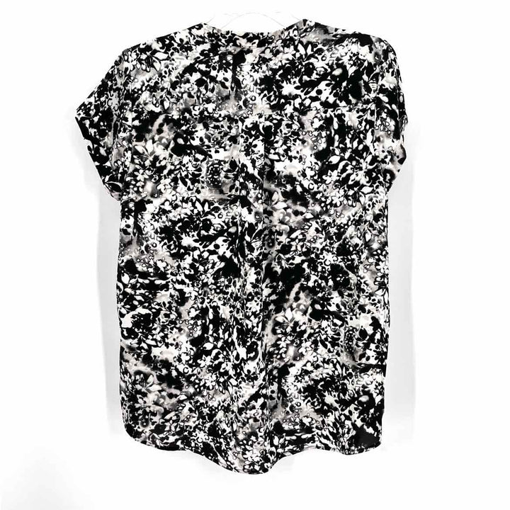 Size XL SIMPLY VERA WANG Black Print Shirt