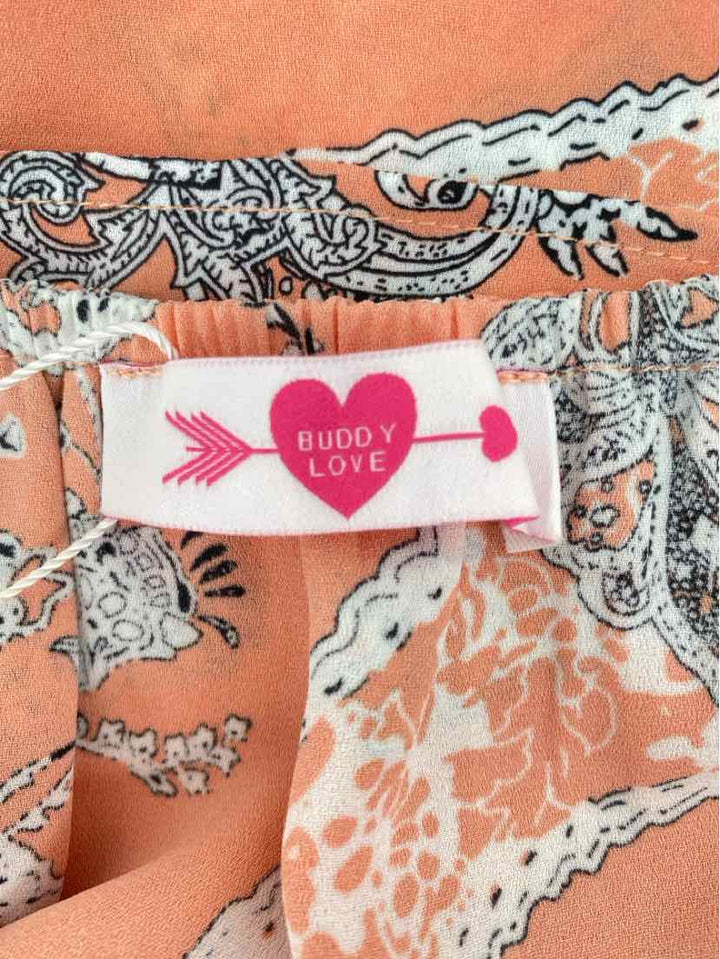 Size XS BUDDY LOVE Peach Shirt