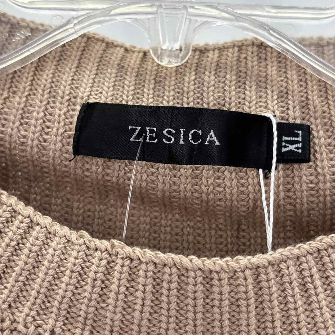Size XL Tan Sweater
