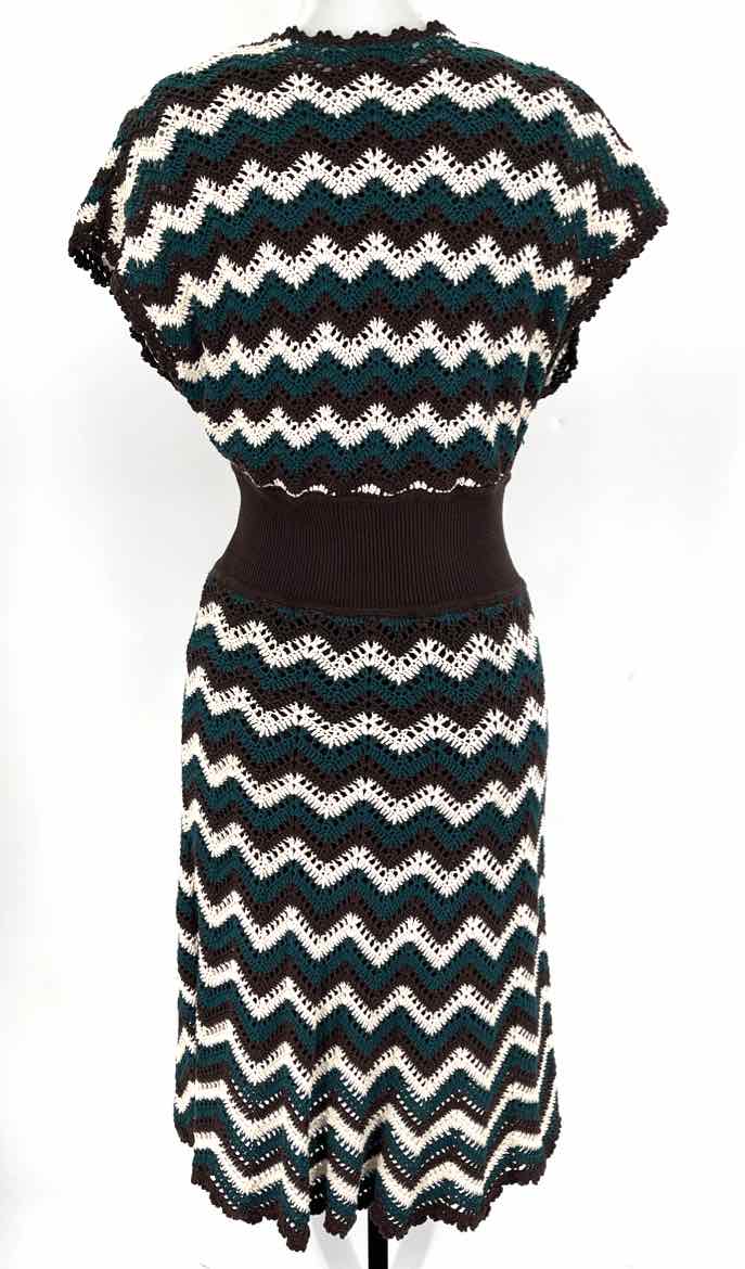 Size S BCBG Brown Knit Dress