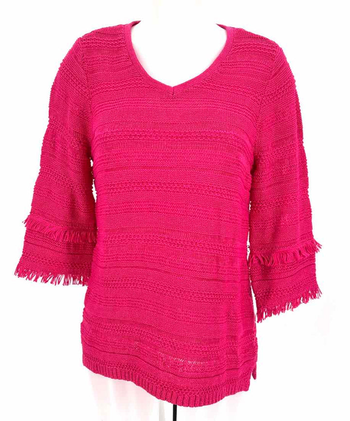 Size S Chico's Fuschia Sweater