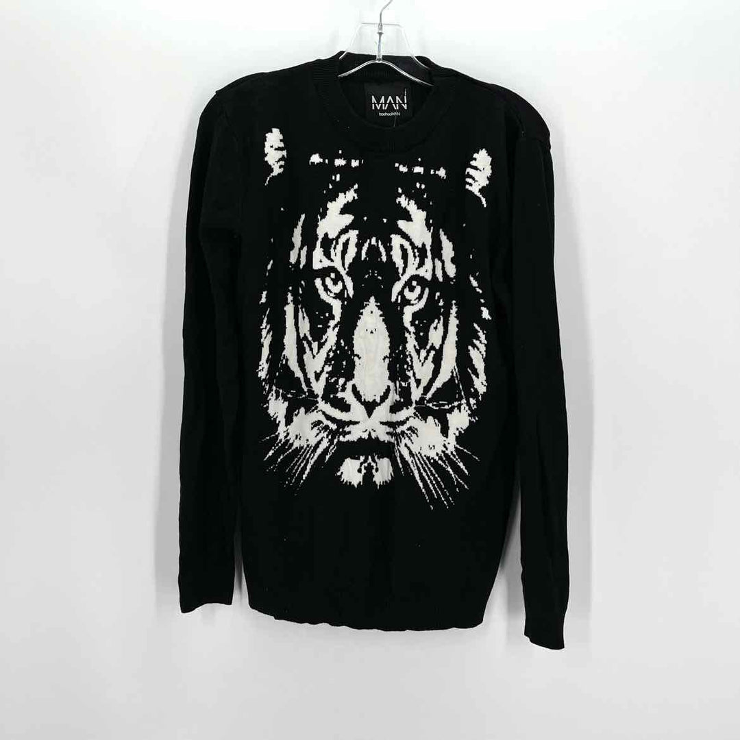 Size L BOOHOO Black Sweater