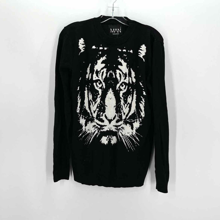 Size L BOOHOO Black Sweater