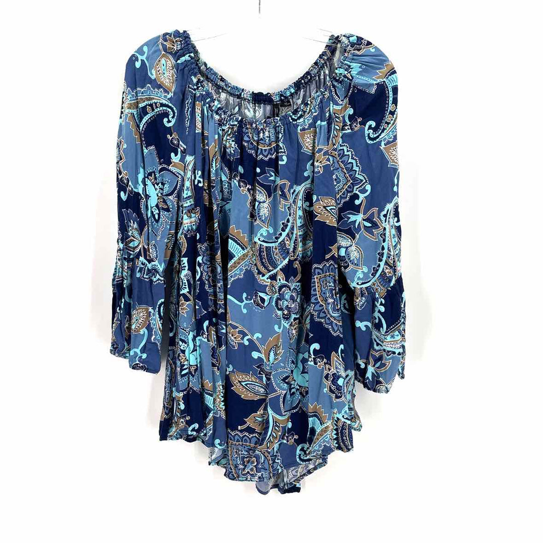 Size 2X NEW DIRECTION Blue Shirt