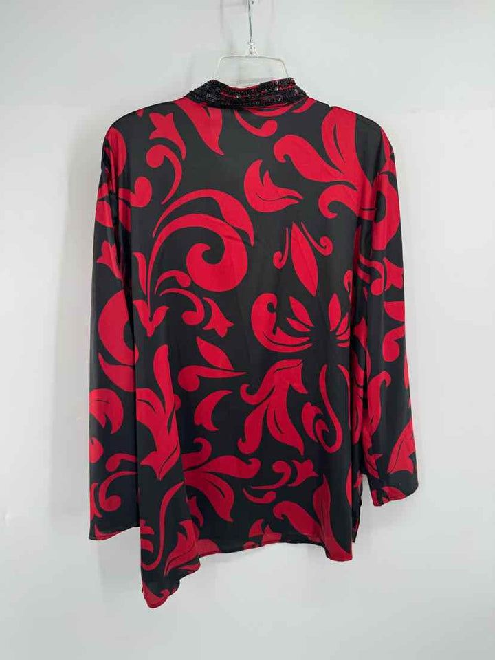 Size 1X Chico's Red Shirt