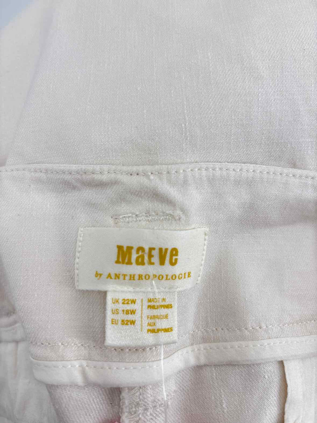 Size 18 MAEVE Ivory Pants
