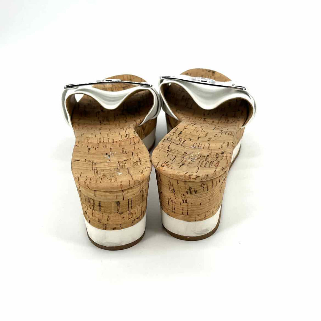Shoe Size 10 Michael Kors White Sandals