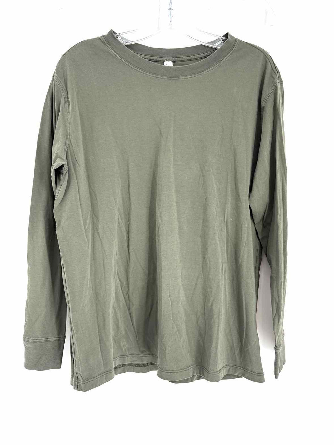 Size M Lululemon Green Cotton Shirt