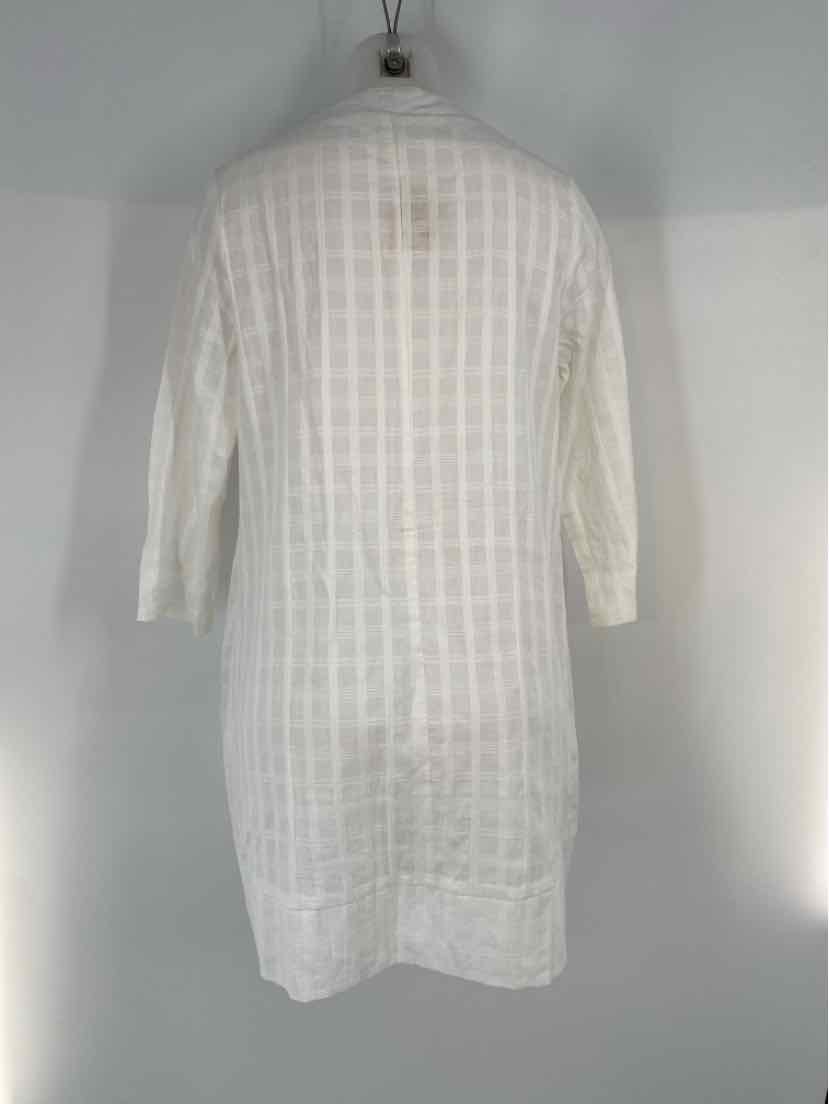 Size S POMANDER PLACE White Cotton Dress