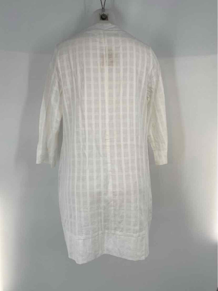 Size S POMANDER PLACE White Cotton Dress