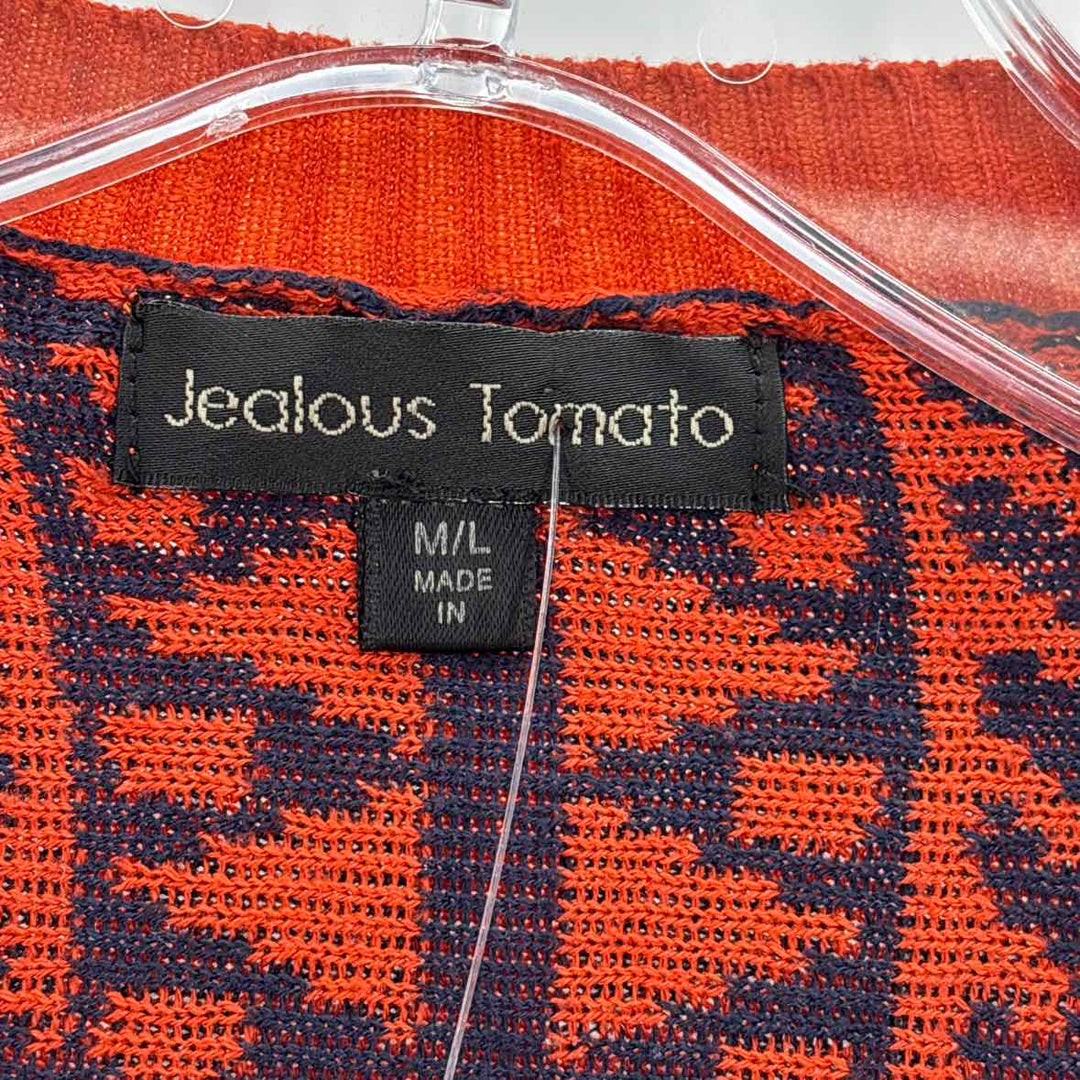 Size M/L JEALOUS TOMATO Multi-Color Knit Cardigan