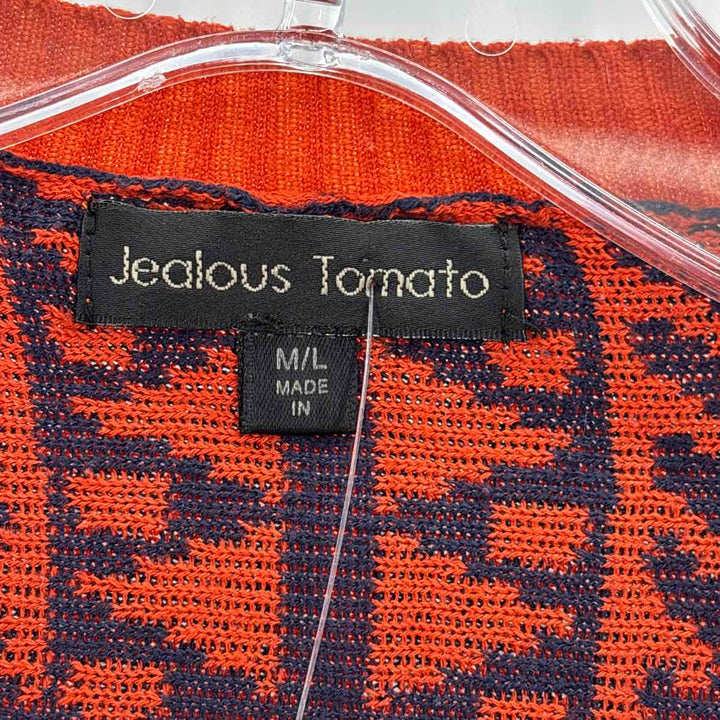 Size M/L JEALOUS TOMATO Multi-Color Knit Cardigan