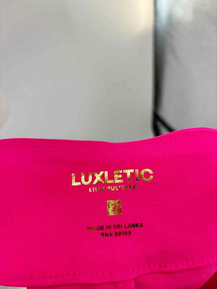 Size 2 Lilly Pulitzer Fuschia Pants