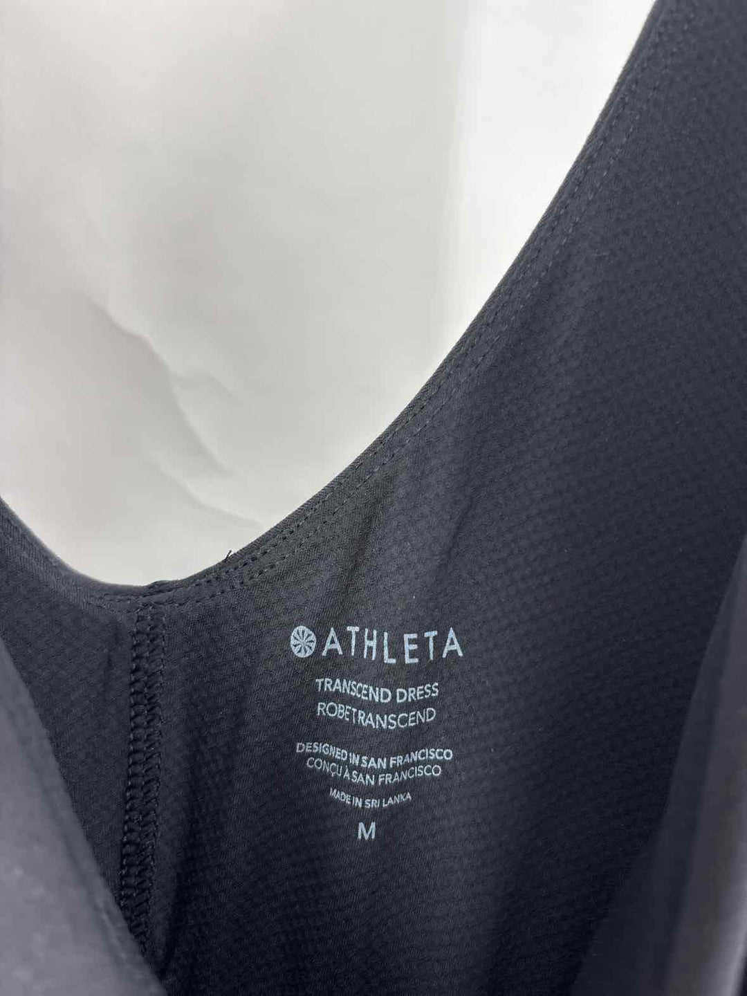 Size M Athleta Black Dress