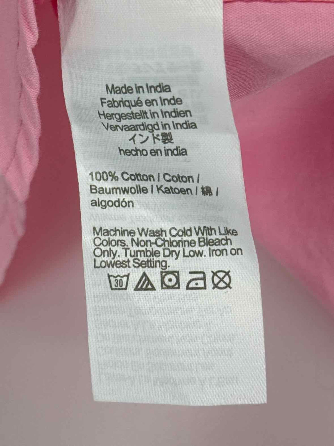 Size L J Crew Pink Shirt
