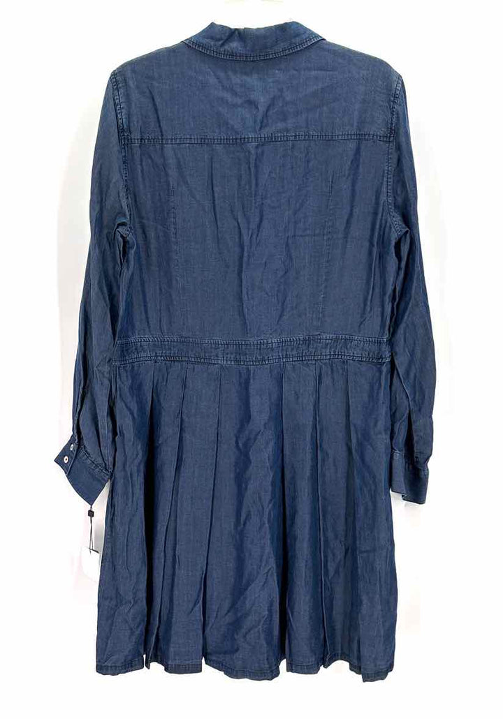 Size XL TOMMY HILFIGER Navy Chambray Dress