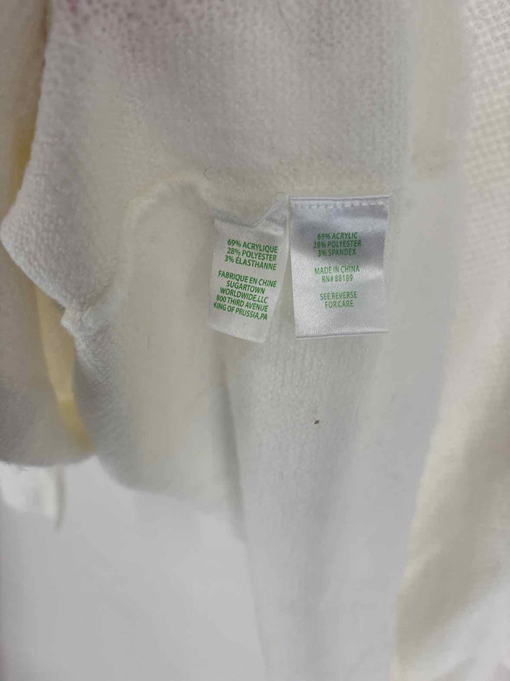 Size S Lilly Pulitzer Ivory Cardigan