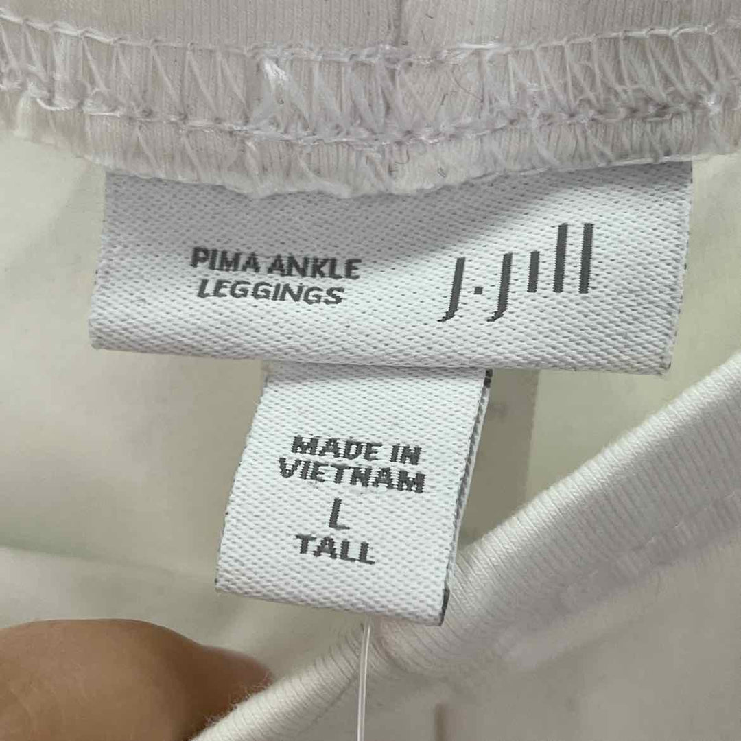 Size L J JILL White Pants