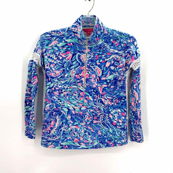 Size XS Lilly Pulitzer Blue Shirt