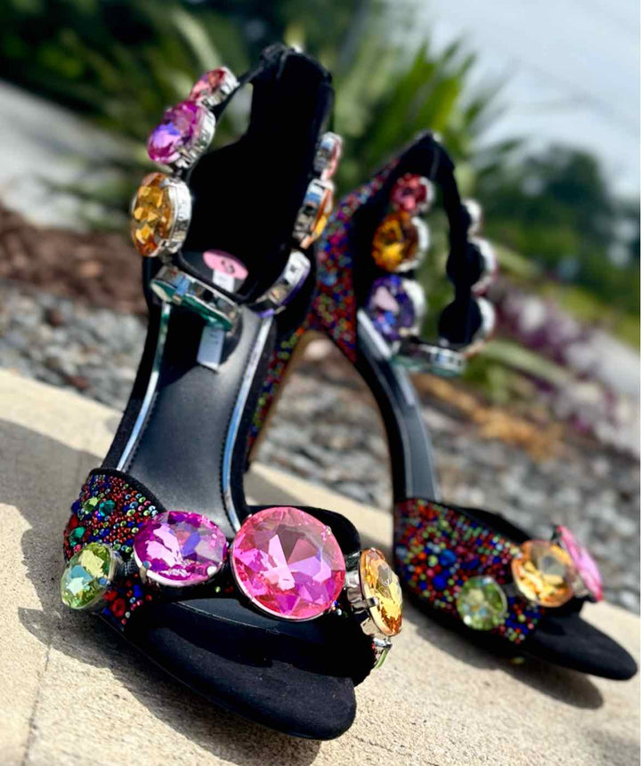 Shoe Size 9 Gianni Bini Multi-Color Pumps