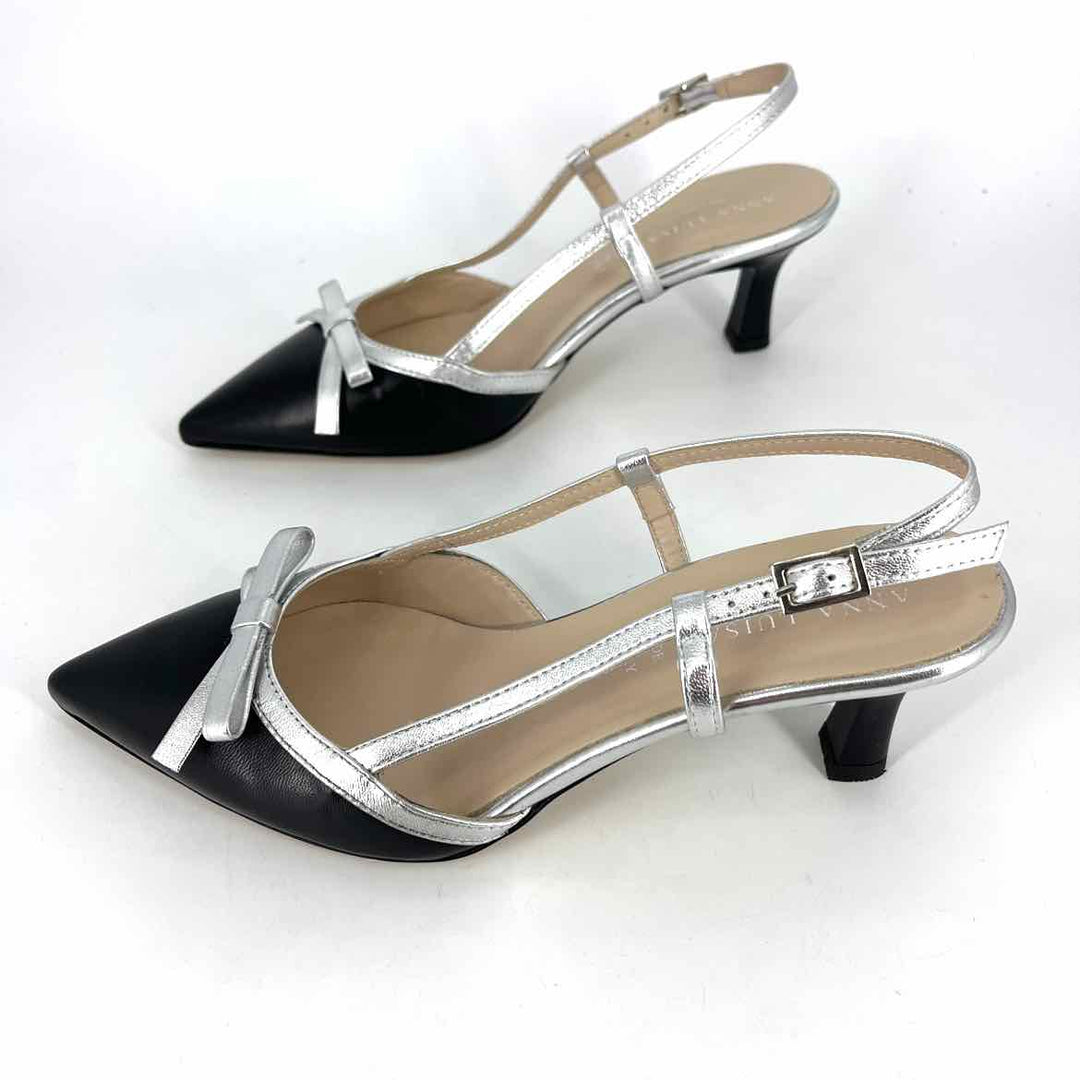 Shoe Size 8 Multi-Color Leather Pumps