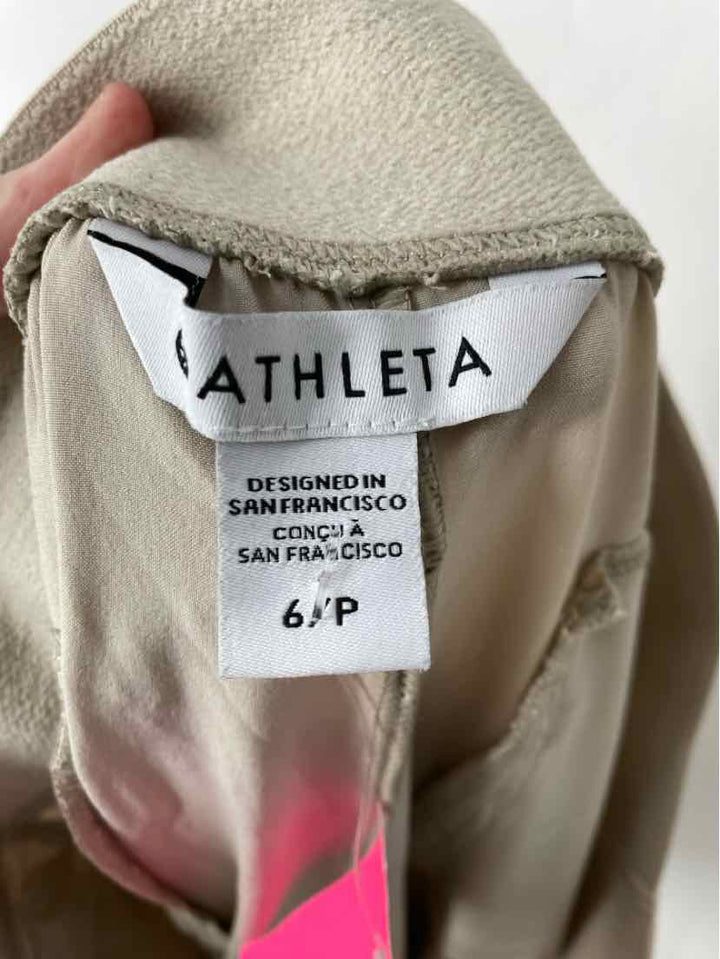 Size 6P Athleta Tan Pants