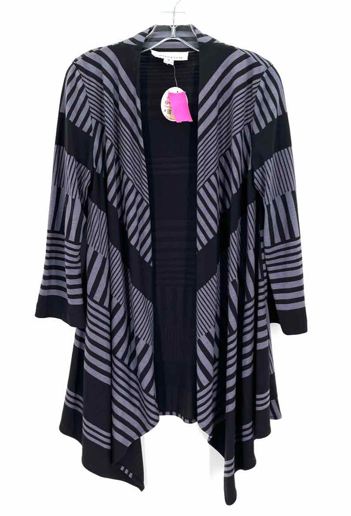Size S CAROLINE ROSE Black Print Sweater
