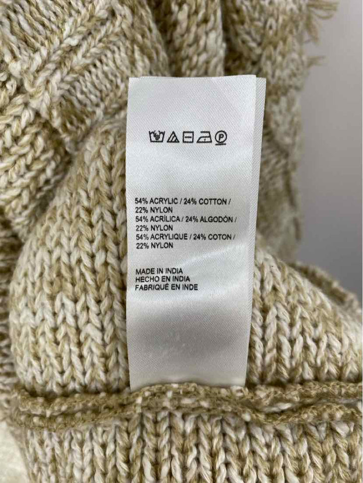 Size One Size Anthropologie Tan Knit Cardigan