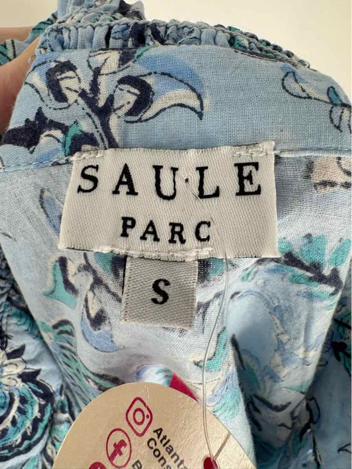 Size S SAULE PARIS Blue Shirt