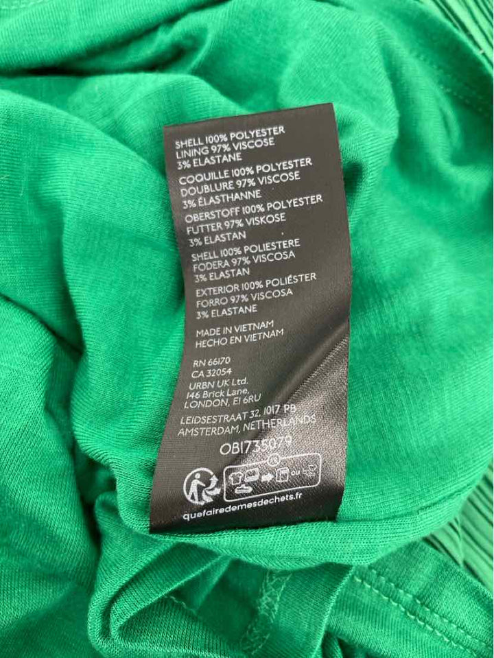 Size M Anthropologie Green Dress