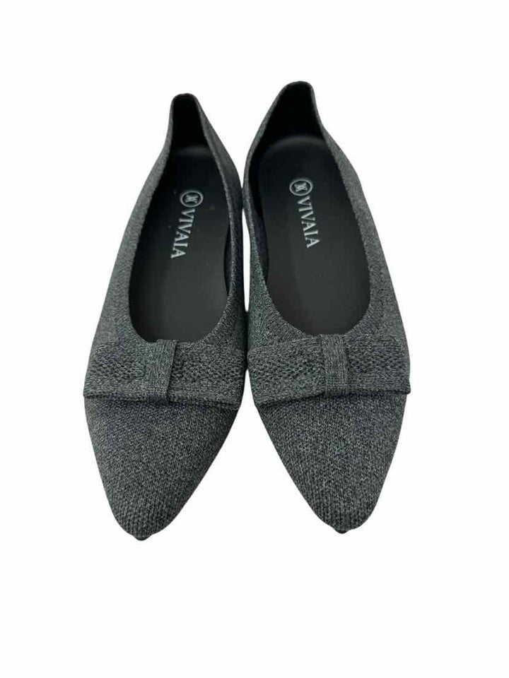 Shoe Size 40 VIVAIA Gray Flats