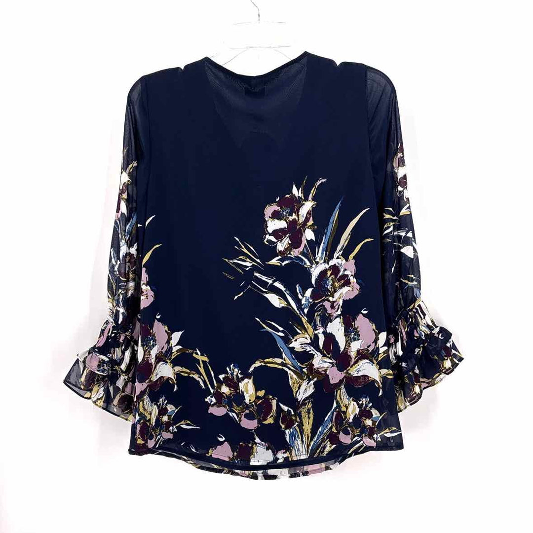 Size Petite Chico's Navy Shirt