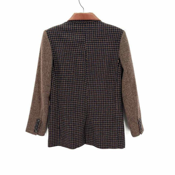 Size XS Steve Madden Navy Print Blazer